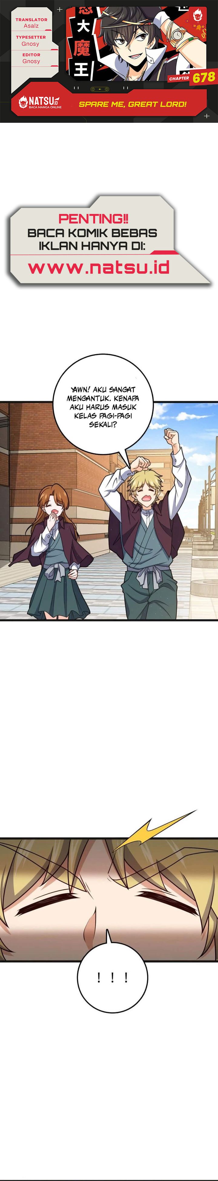 Spare Me, Great Lord! Chapter 678